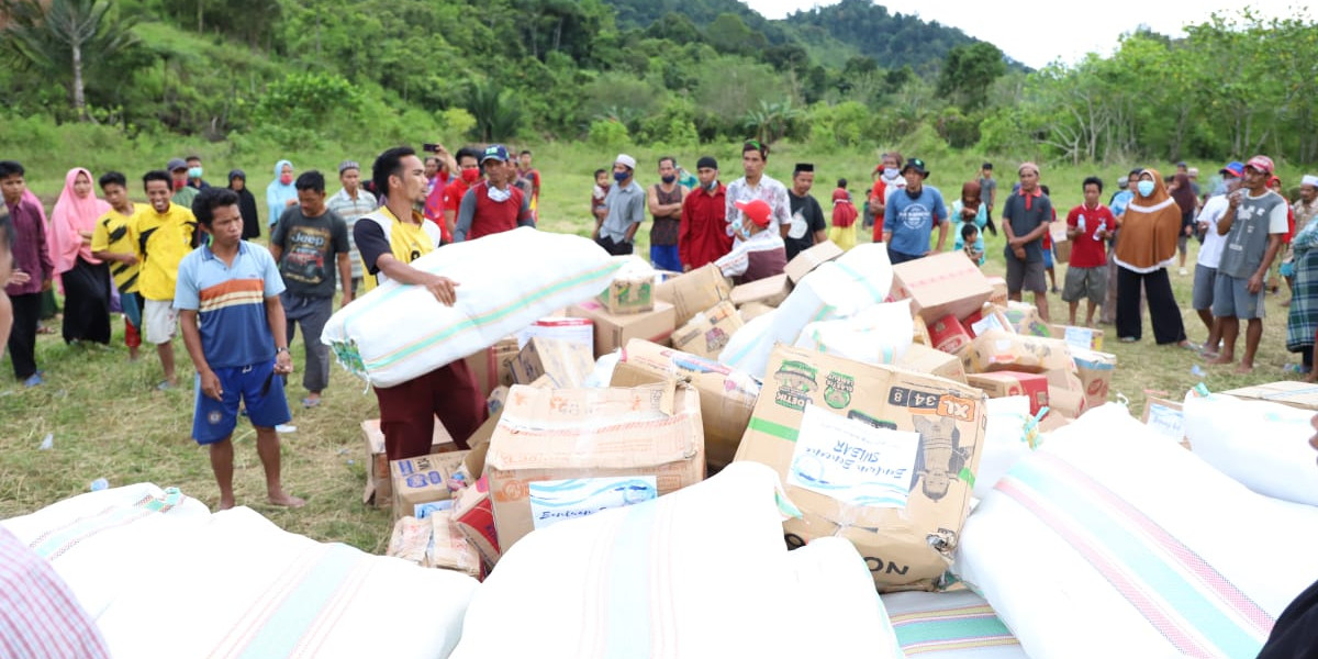 Dua Desa Terdampak Gempa Sulbar Terima Tambahan Bantuan Gunakan Heli Chinook BNPB