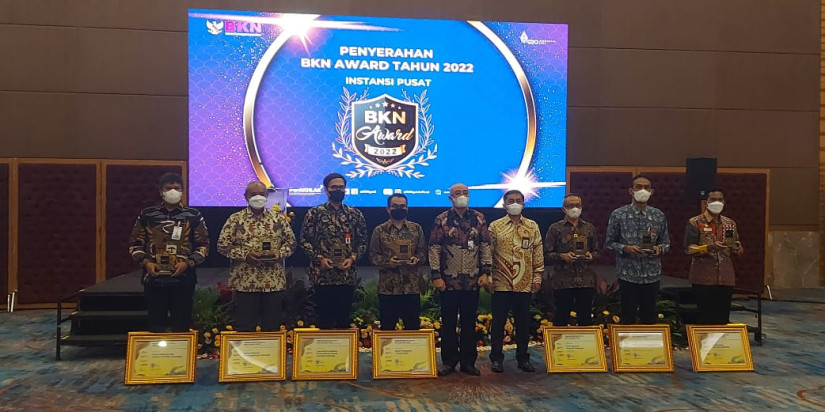 BNPB Raih Dua Penghargaan BKN Award