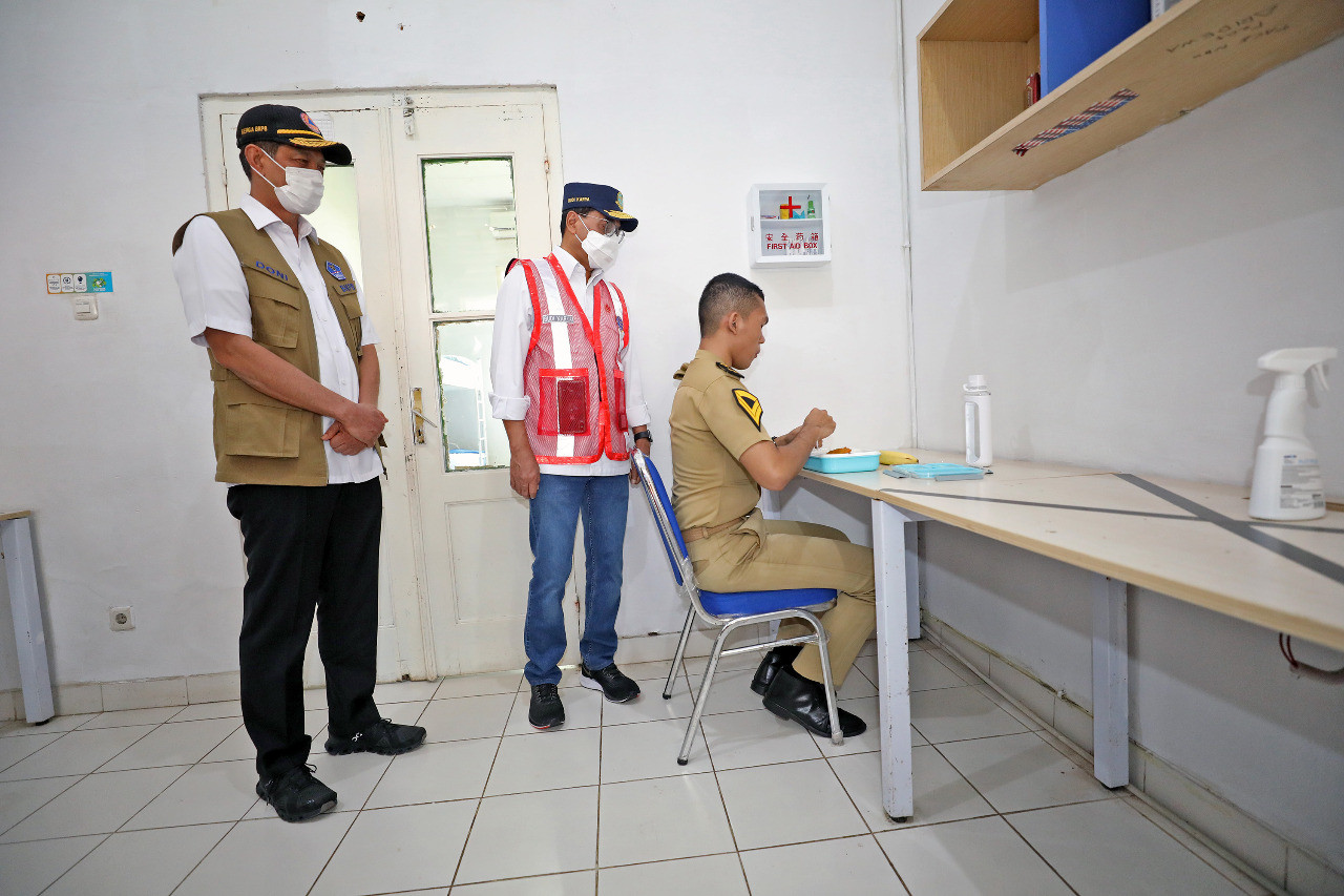 Kepala BNPB Tinjau Kesiapan KBM di Perguruan Tinggi Kementrian Perhubungan