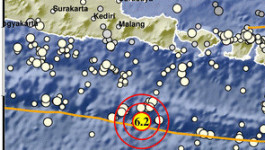 Gempa M6,2 Mengguncang Jember, Aktivitas Warga Tetap Normal