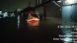 Sebanyak 1.252 Rumah di Kota Tangsel Dikepung Banjir