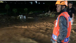 Banjir Kabupaten Garut yang Landa 20 Desa Surut