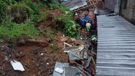 Seorang Pemancing Menjadi Korban Tanah Longsor di Bogor