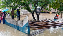 Banjir Landa Tiga Kecamatan di Kabupaten Buton Utara Surut