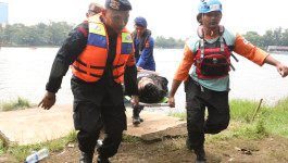 Antisipasi Dampak Bencana Hidrometeorologi, BNPB Gandeng Unsur Pentaheliks Lakukan Simulasi Penanganan Bencana