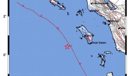 Guncangan Gempa M5,0 Tidak Picu Kepanikan Warga Nias Barat