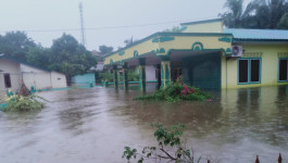 Banjir Kecamatan Bintan Timur Berangsur Surut