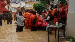 [Update] – Banjir Wilayah Cirebon Berangsur Surut, Warga Mengungsi 115 Jiwa