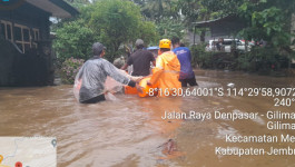 Banjir Bandang Jembrana, Satu Warga Hanyut Terseret Arus