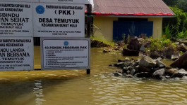 Banjir Rendam Lima Kecamatan di Kapuas Hulu