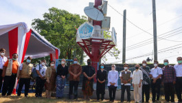 Utusan PBB untuk Pengurangan Risiko Bencana Tinjau Tsunami Early Warning System