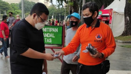 BNPB Terus Distribusikan 53 Ribu Masker di Tengah Libur Panjang