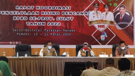 BNPB Dukung Upaya Pengelolaan Risiko Bencana BPBD se-Sulawesi Utara