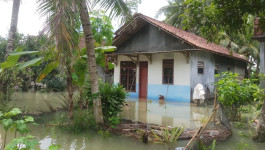 Hujan Semalaman, Banjir dan Longsor Melanda Wilayah Cilacap