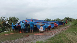 [UPDATE] - BNPB Salurkan 500 Paket Bantuan Warga Demak Terdampak Banjir