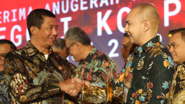 Kepala BNPB Hadiri Malam Anugerah Kemanusiaan