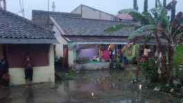 Satu Jembatan di Desa Ciwidey Rusak Berat Diterjang Banjir