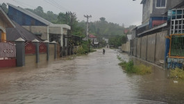 Luapan Sungai Lembe Rendam 400 Rumah Warga di Tolitoli, Sulawesi Tengah