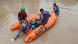 Enam Desa Dikepung Banjir, BPBD Langkat Dirikan Posko Siaga Bencana