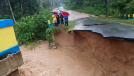 Satu Jembatan Rusak Berat Akibat Banjir Kepulauan Sula