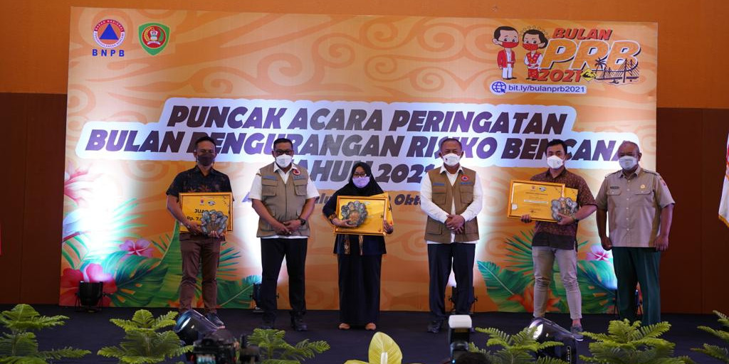 BNPB Berikan Apresiasi Kreatifitas Unsur Pentaheliks Melalui Tangguh Awards