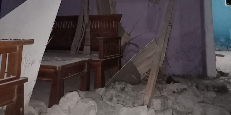 [Update] Sebanyak 60 Rumah Rusak Ringan Pascagempabumi M 5,2 Halsel