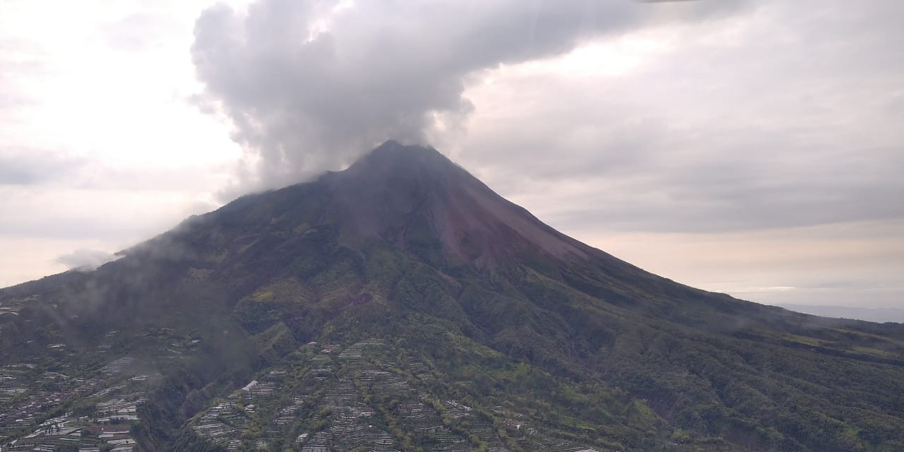 Pantau Gunung Merapi dari Udara, BPBD DIY Temukan Banyak Longsoran Baru