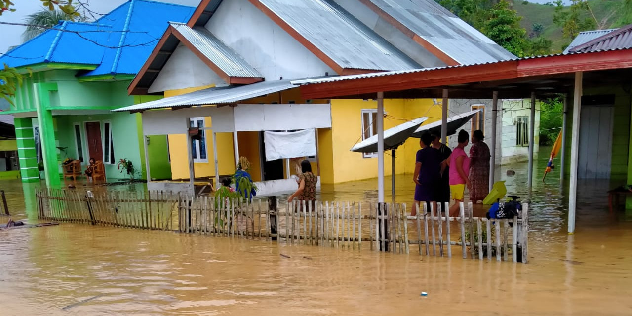 Banjir Genangi Ratusan Rumah Warga Kabupaten Gorontalo Utara