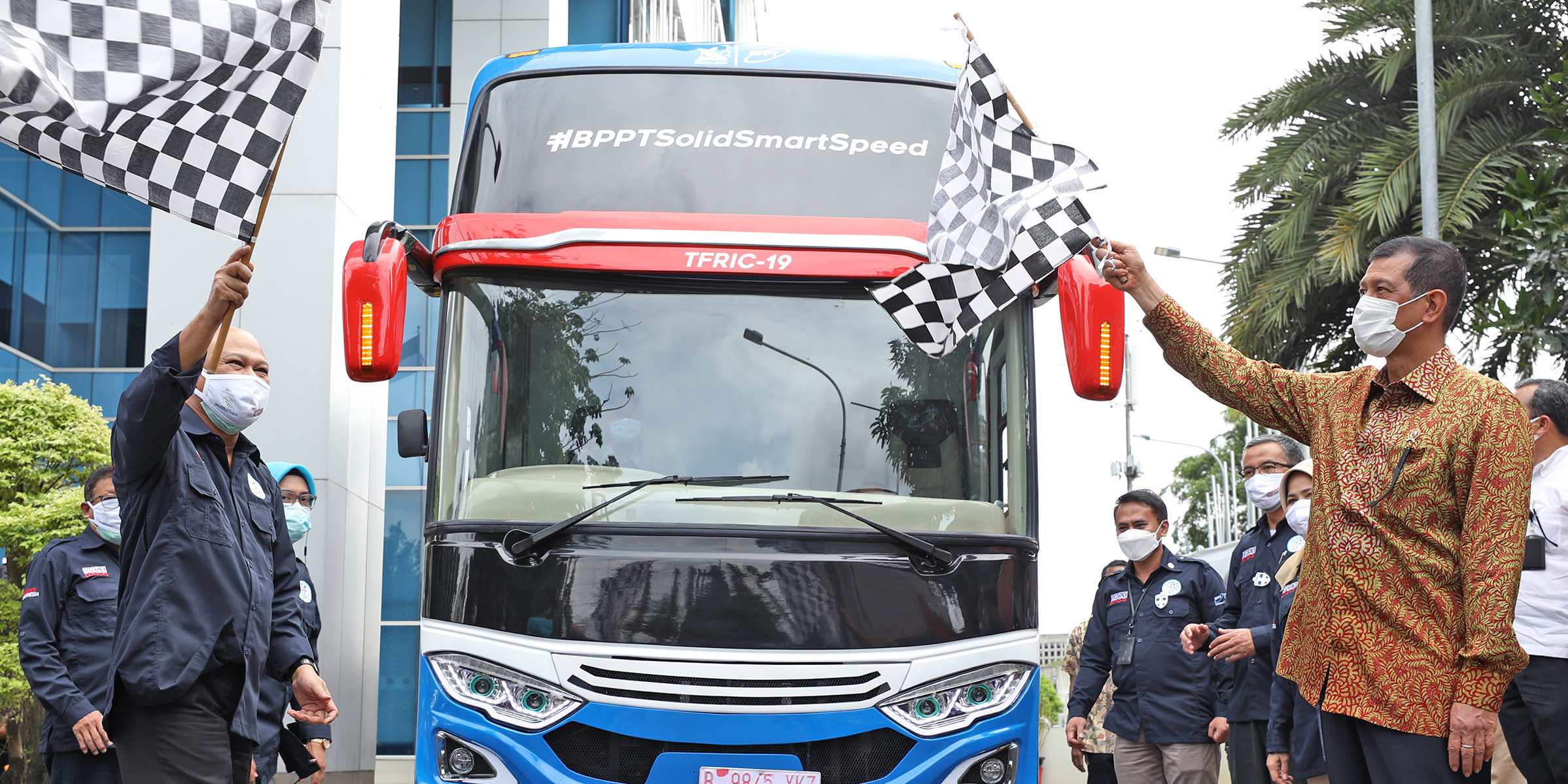 Mobile Lab BSL-2 Varian Bus Resmi Diluncurkan untuk Percepatan 3T di Daerah