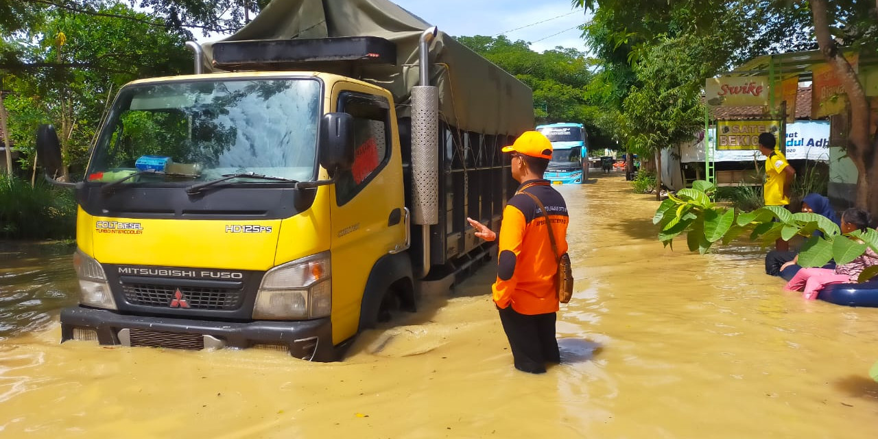 Banjir Lebih Dari Satu Meter Landa Lima Kecamatan di Pati