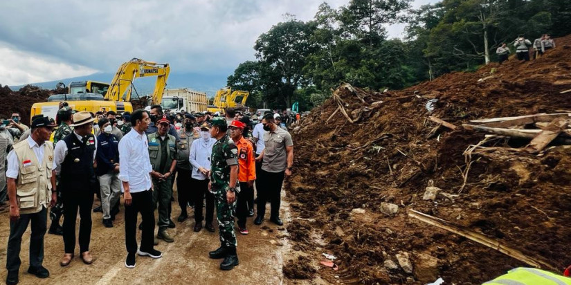 Presiden Sampaikan Duka Cita atas Gempa di Cianjur dan Instruksikan Penanganan Korban