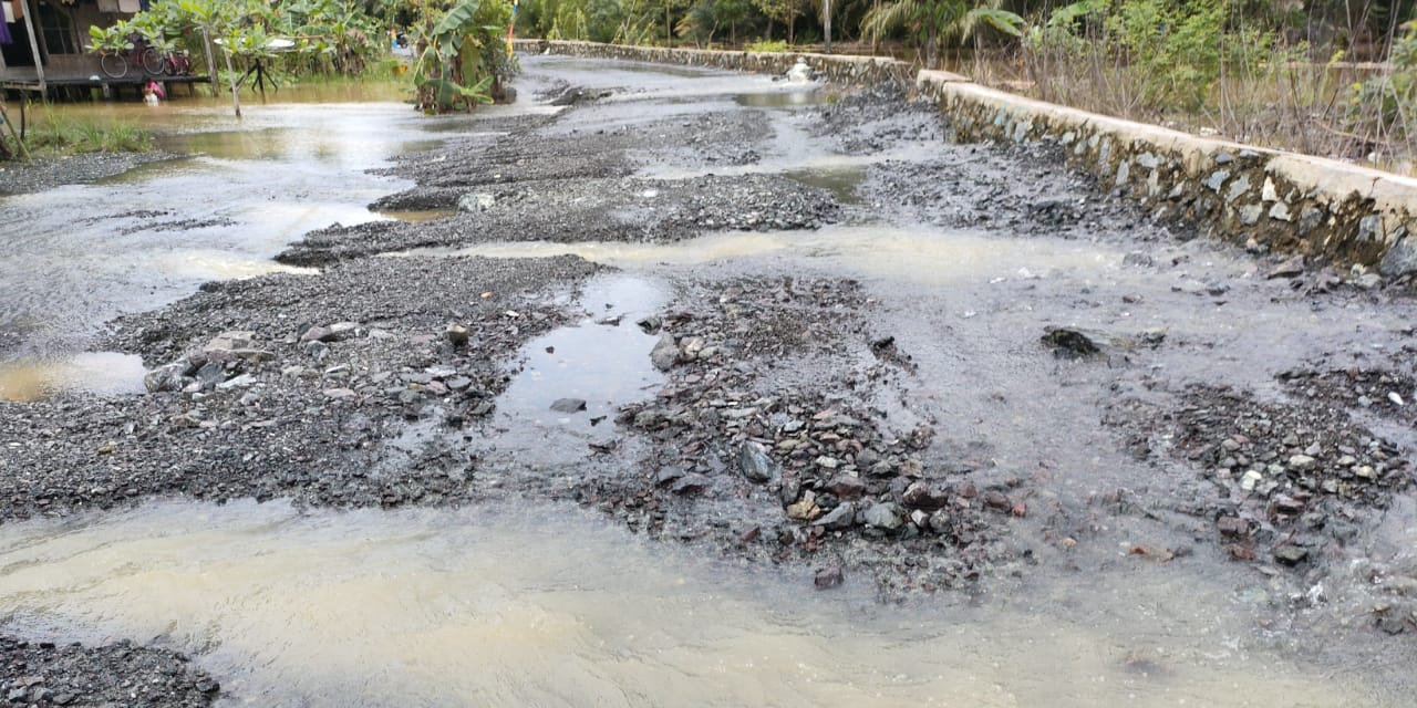 Banjir Tanah Bumbu Kembali Rendam 127 Rumah di Empat Desa