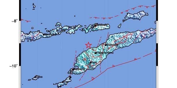 Warga Timor Tengah Utara Rasakan Guncangan Tiga Detik Gempa M5,1