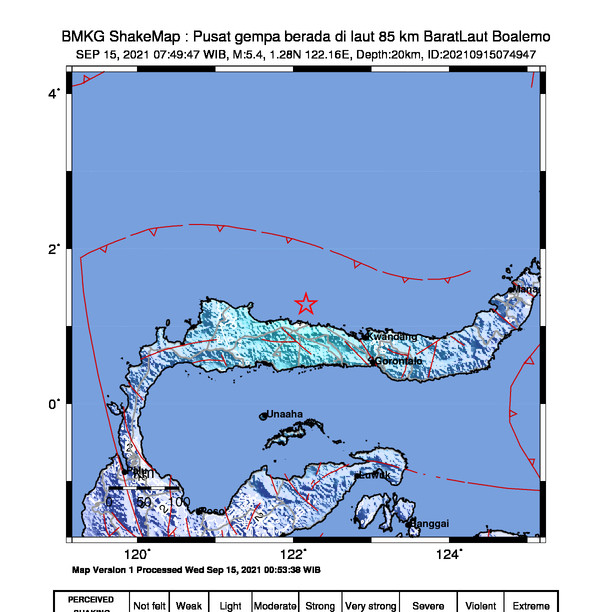 Gempa M5,4 Mengguncang Boalemo, Aktivitas Warga Tetap Normal