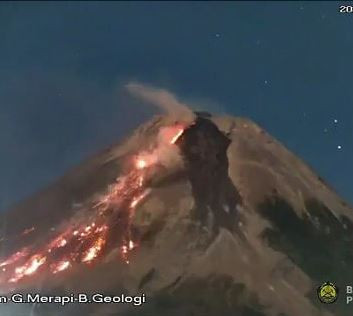 BPBD Kabupaten Magelang Terus Pantau dan Siapkan Langkah Antisipatif Terkait Kebakaran Vegetasi di Lereng Gunung Merapi