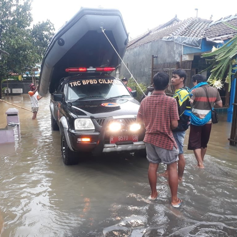 Banjir Cilacap Meluas, Sebanyak 7.949 Jiwa Terdampak