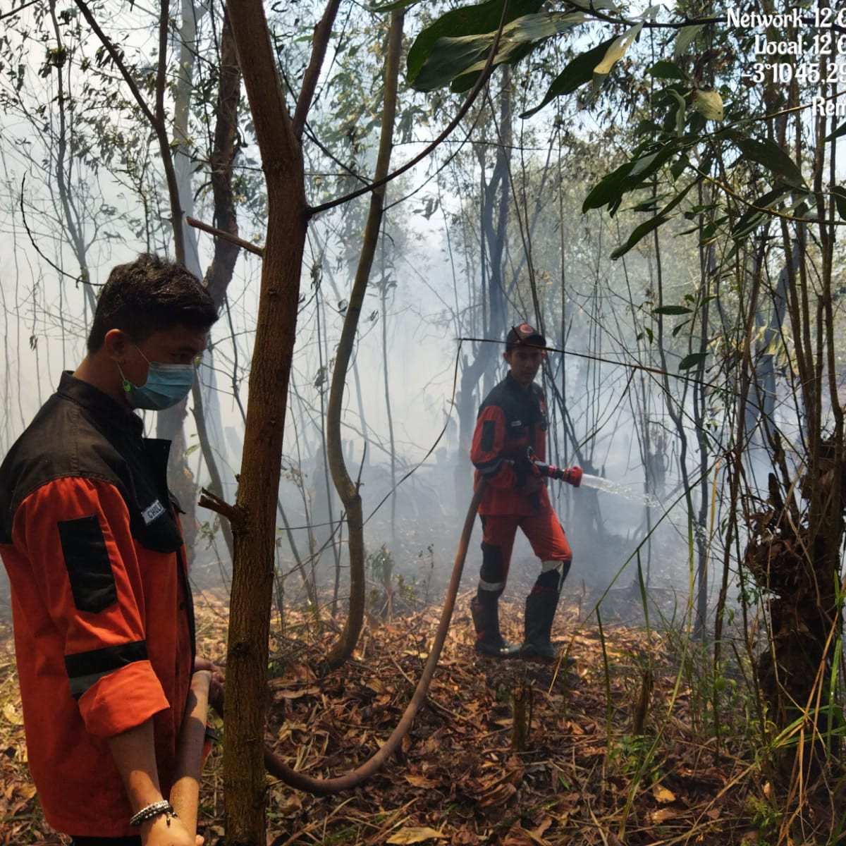 Lahan Terbakar di Ogan Ilir Seluas 3 Ha, Berhasil Dipadamkan Satgas Gabungan