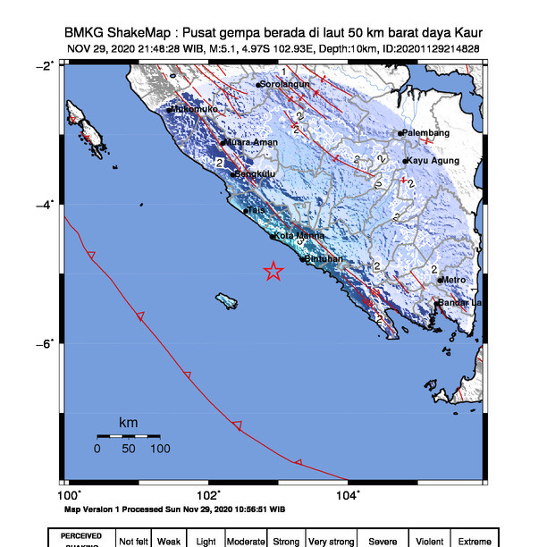 Warga Kota Bengkulu Tidak Panik Saat Gempa M5,1 Terjadi