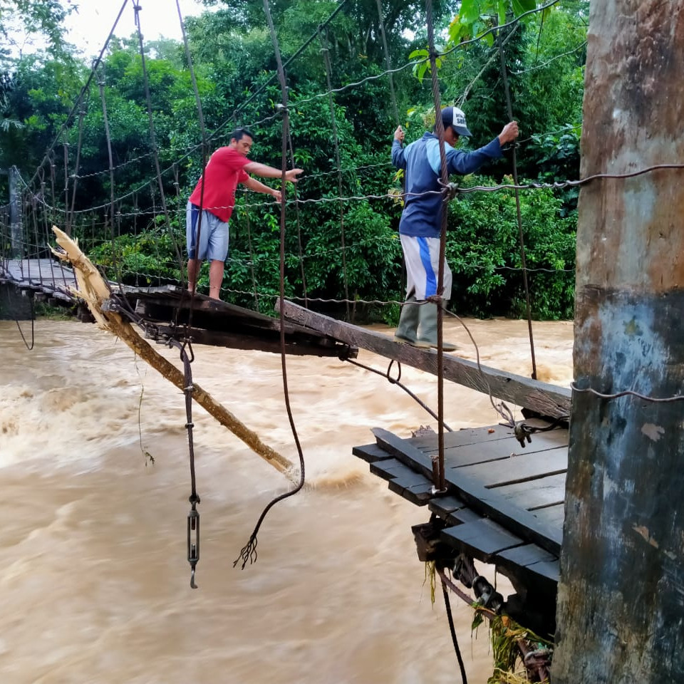 [Update] – Banjir Kabupaten Bulukumba Surut, Sisakan Kerusakan Infrastruktur