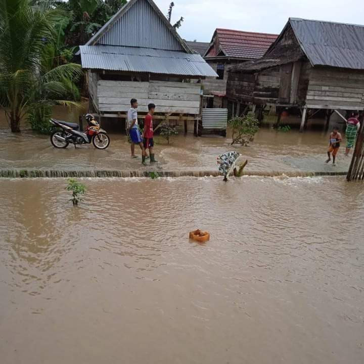 Banjir Hingga Satu Meter Landa Kabupaten Buton Utara Sulawesi Tenggara