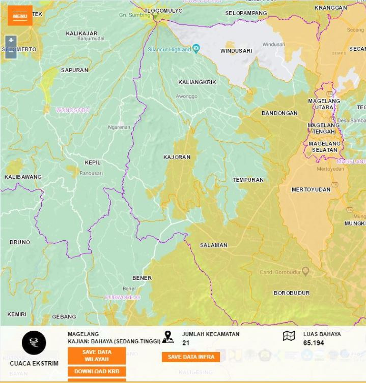 Angin Kencang Akibatkan Kerusakan Tempat Ibadah Dan Rumah Warga Magelang