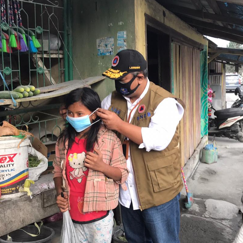 BNPB Lakukan Koodinasi Kesiapan Pemda Karo Antisipasi Erupsi Sinabung