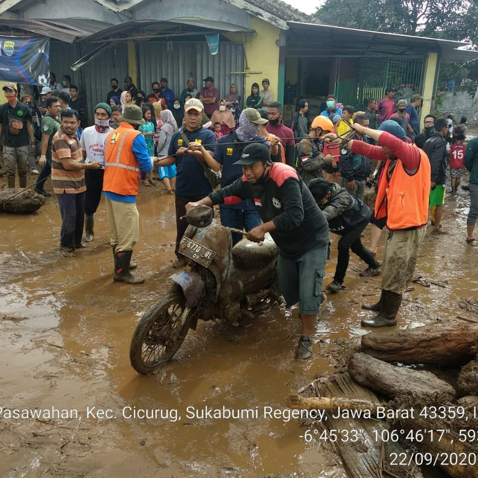 [Update] - Pemkab Sukabumi Tetapkan Status Darurat Tujuh Hari Pascabanjir Bandang