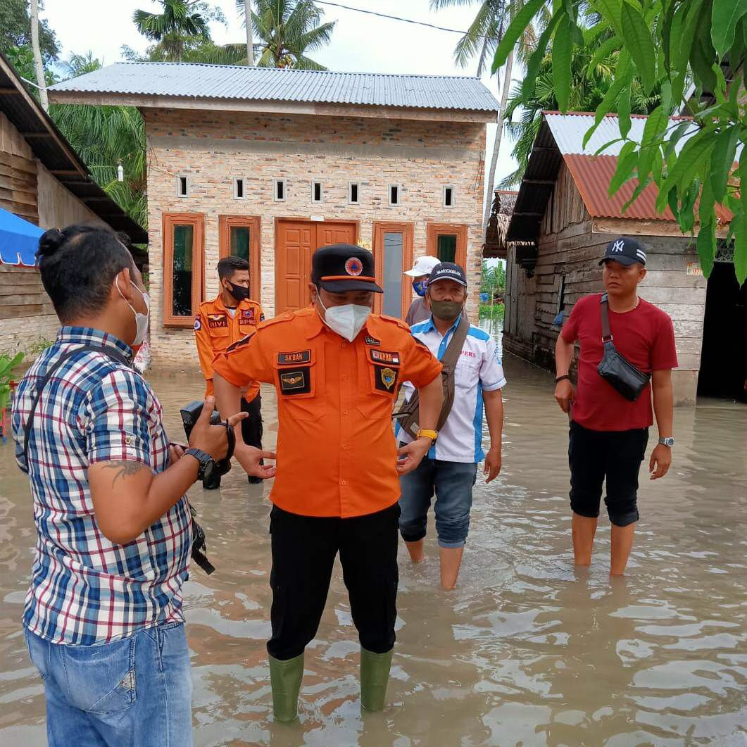 Banjir Batubara Berpotensi Meluas, BPBD Kabupaten Batubara Siaga Penuh