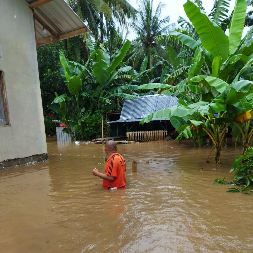 Sebagian Wilayah Dua Kecamatan di Lombok Barat Berangsur Surut