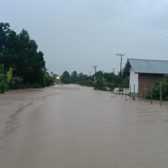 Curah Hujan Tinggi Picu Banjir di Dua Kabupaten di Papua