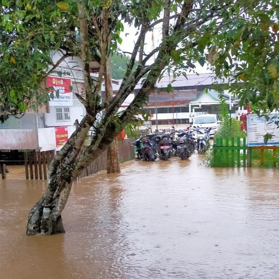 Hujan Lebat Berdurasi Panjang Picu Banjir Wilayah Kapuas Hulu