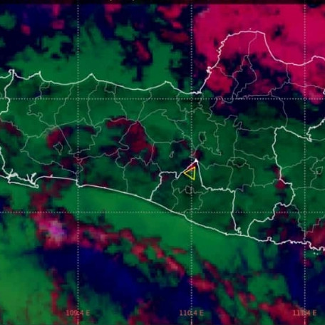 [Update] – Sebaran Abu Vulkanik Erupsi Gunung Merapi