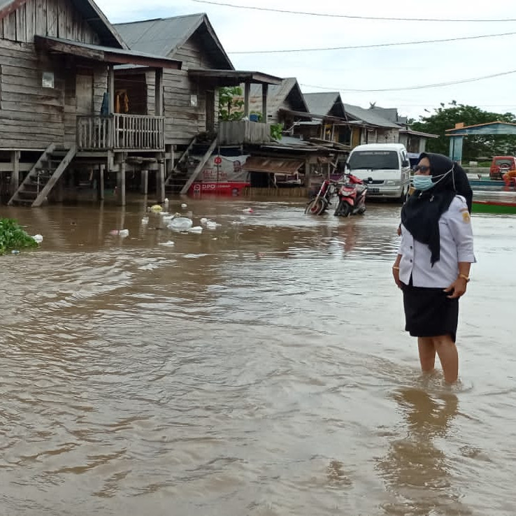 Banjir di Kabupaten Sidenreng Rappang, Sebanyak 117 Rumah Masih Terendam