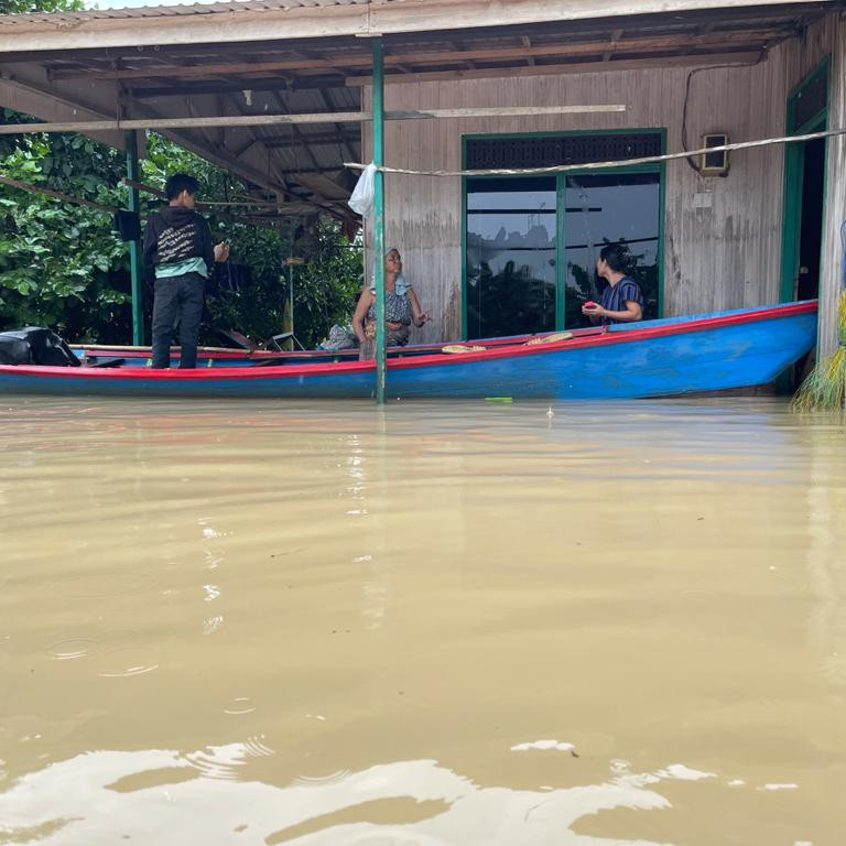 Banjir Tanah Bumbu Berangsur Surut